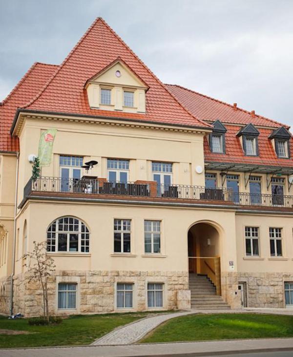 Hotel Villa am Paradies Jena Exterior foto